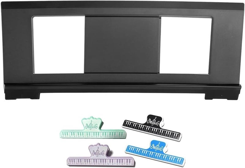 Euousu Music Stand for Sheet Music, Compatible with Yamaha Music Sheet Stand Fit for Multiple Keyboard Models, Stable And Durable, Keyboard Sheet Music Stand - Image 1